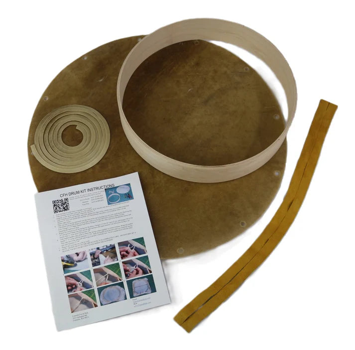 10" x 1 7/8" Drum Kit - Bleached Buffalo