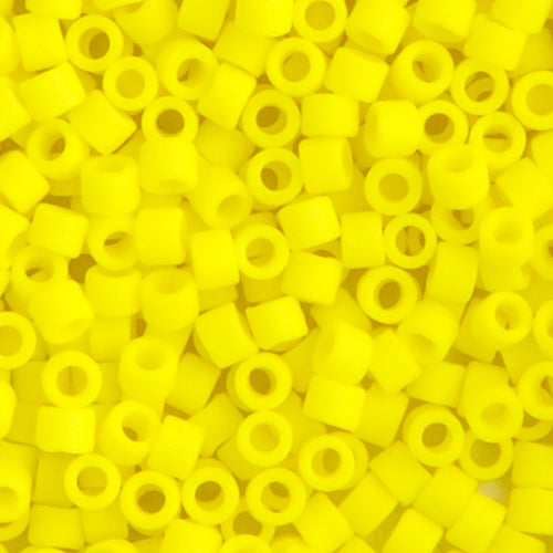 Delica 11/0 RD Yellow Matt Opaque 10g Bag