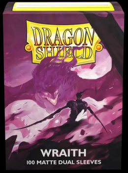 DRAGON SHIELD SLEEVES DUAL MATTE WRAITH 100CT (50)