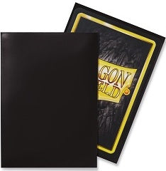 DRAGON SHIELD SLEEVES BLACK 100CT (10/50)