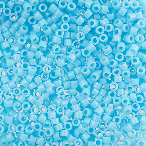 Delica 11/0 RD Light Blue Opaque 10g Bag