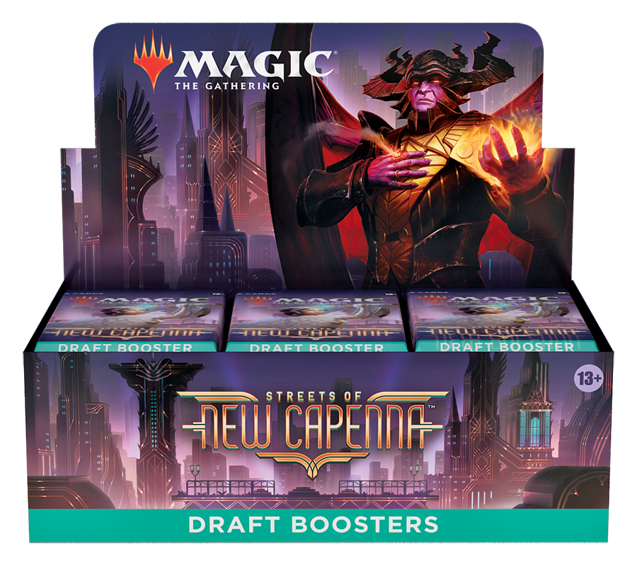 MTG STREETS OF NEW CAPENNA DRAFT BOOSTER (15/36/6)