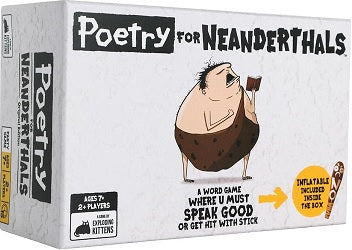 POETRY FOR NEANDERTHALS (3 or 6)