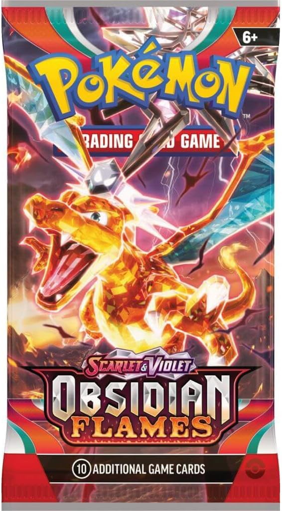 POKEMON SV3 OBSIDIAN FLAMES BOOSTER (10/36/6)