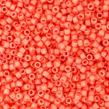 Delica 11/0 Duracoat Opaque Dyed Salmon Pink 10g Bag