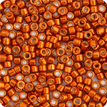 Delica 11/0 RD Burnt Orange Terracotta Opaque 10g Bag