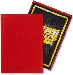 DRAGON SHIELD SLEEVES MATTE CRIMSON 100CT (10/50)