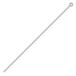 Head Pin 2in w/Big Ball(2mm) 20ga(.032) Silver