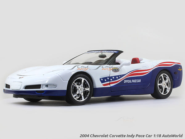 Auto World; 1/18 2004 Chevrolet Corvette Indy Pace Car