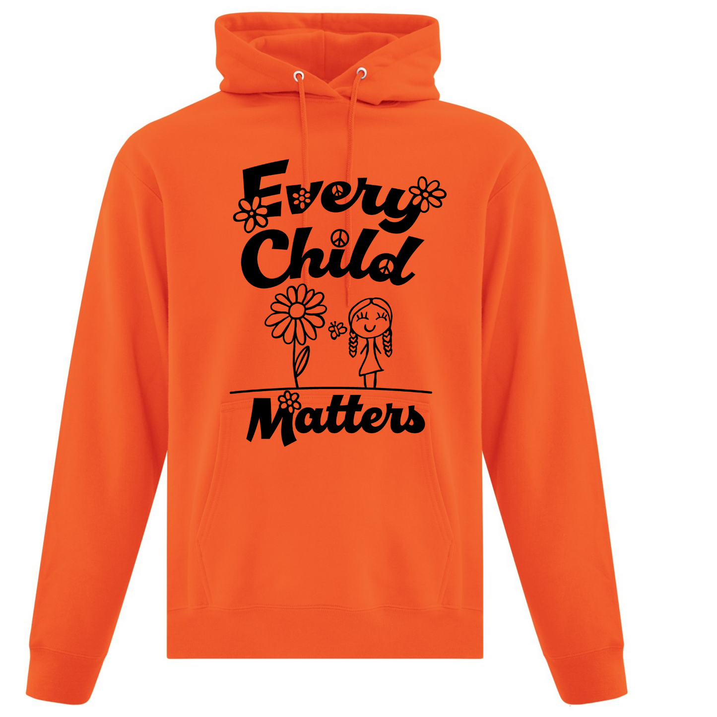 Adult Unisex Size- Orange Shirt Society 2026 Every Child Matters Design Hoodies