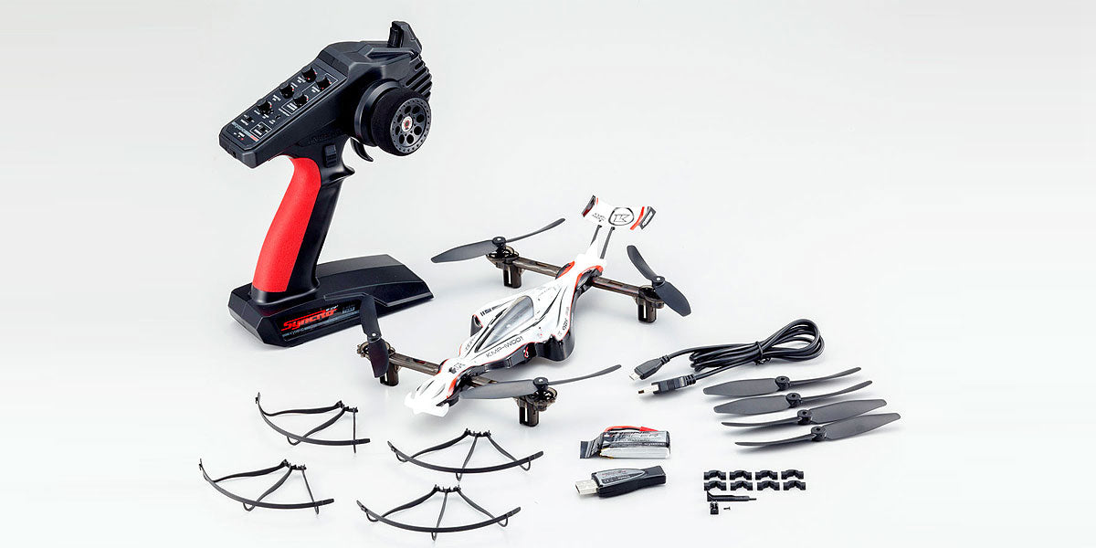 Kyosho G-Zero 1/18 Drone Racer Readyset - Shining
Red
