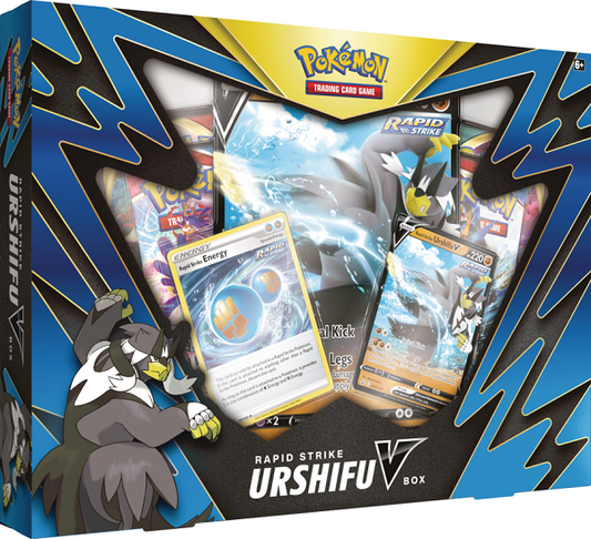 POKEMON URSHIFU SINGLE/RAPID STRIKE V BOX (4)