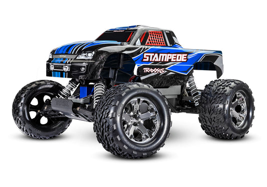 Traxxas Stampede 1/10 2Wd Xl-5 No Battery Or Charger - Blue