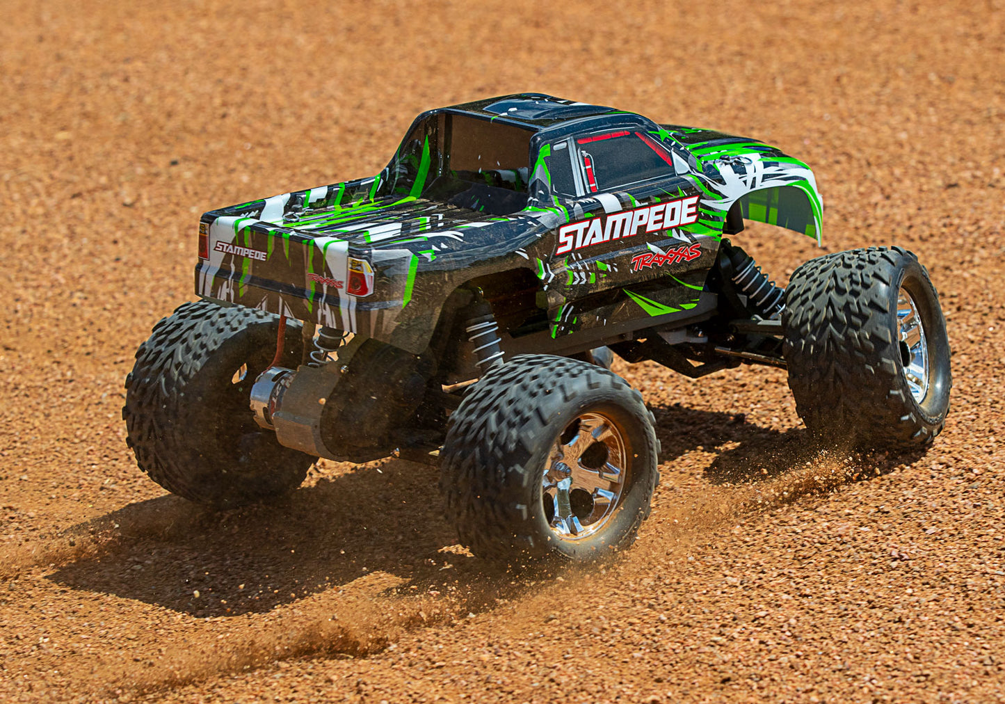 Traxxas Stampede 1/10 2wd XL-5 NO BATTERY OR CHARGER - Green