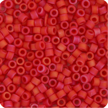 Delica 11/0 RD Red Opaque Matte 10g Bag