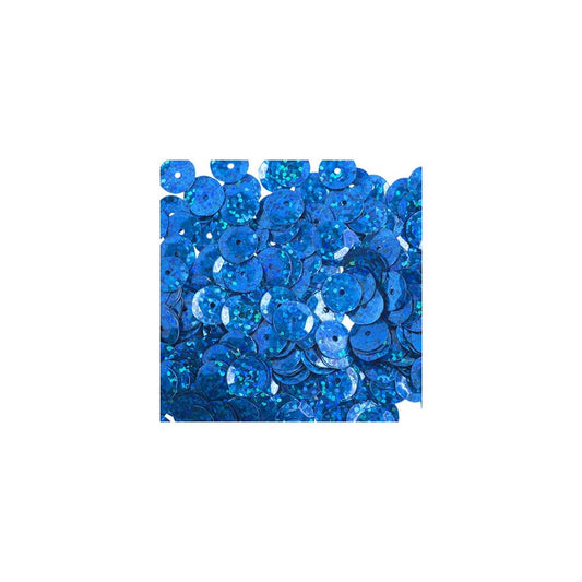 ROYAL BLUE-SEQUIN ROUNDS 6MM
