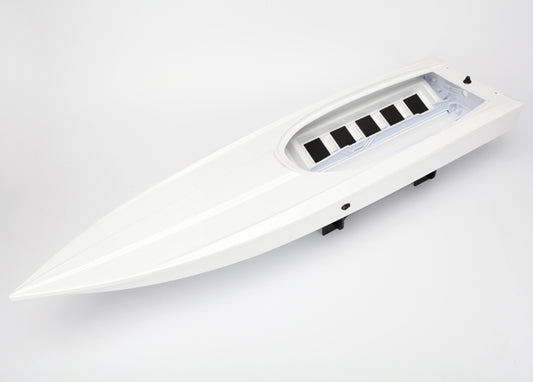 Traxxas Hull, Spartan, White (no graphics) (fully assembled) *Lifetime Replacement Plan available
