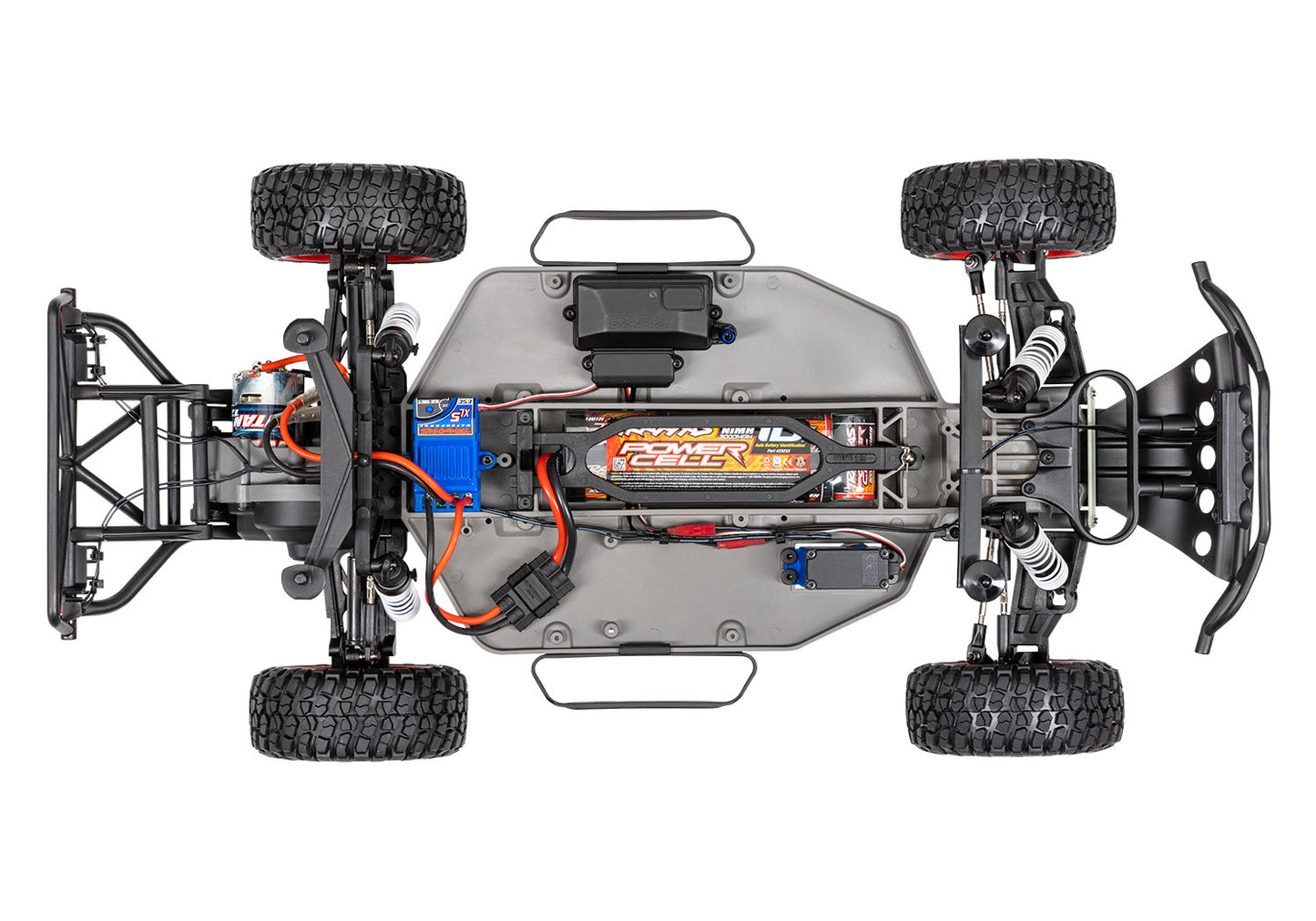 Traxxas Slash RTR 2WD Brushed with Battery & Charger Green LED
