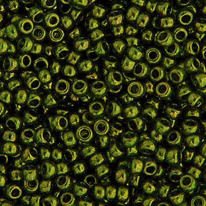 Delica 11/0 Rd Olive Green Lustre