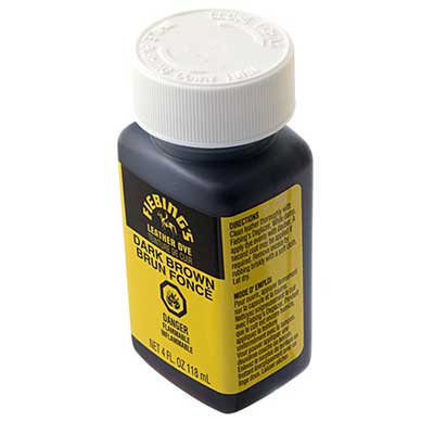 Leather Dye 4oz - Dark Brown