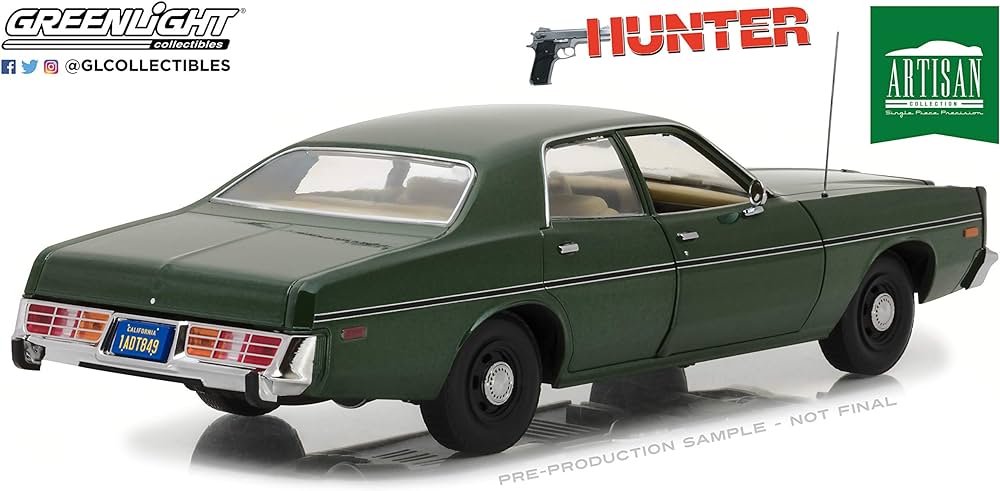 1/18 Artisan Collection - Hunter (1984-91 Tv Series) - 1977 Dodge Monaco