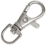 Swivel Clips 40Mm Plated Nickel Color Lf/Nf