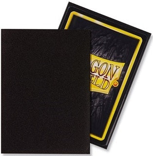 DRAGON SHIELD SLEEVES MATTE BLACK 100CT (10/50)