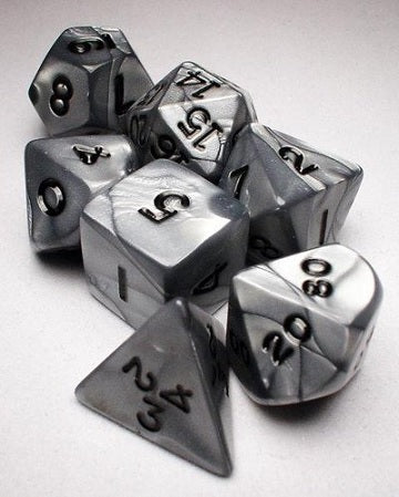 PEARL OLYMPIC 7-DIE SET SILVER/BLACK HOOK TUBE