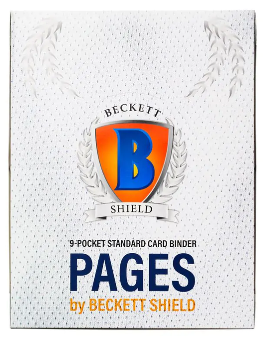 BECKETT SHIELD PAGES 9 POCKET 100CT (10)