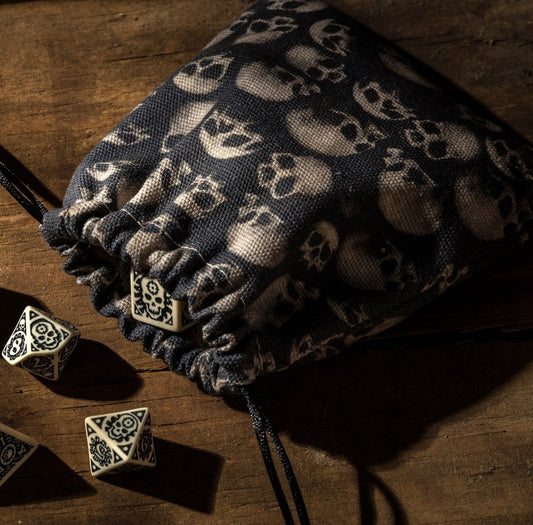 DICE BAG - SKULL (FULLPRINT)