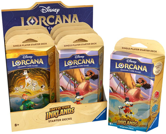 DISNEY LORCANA INTO THE INKLANDS STARTER DISPLAY