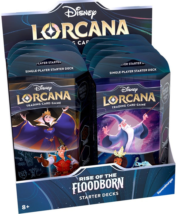 DISNEY LORCANA RISE O/T FLOODBORN STARTER DISPLAY