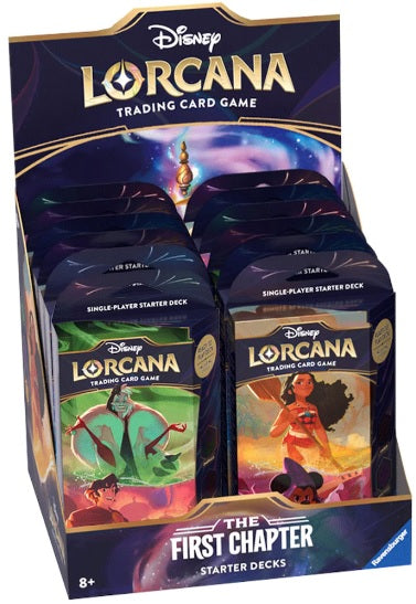 DISNEY LORCANA STARTER DECK DISPLAY 12CT (1)
