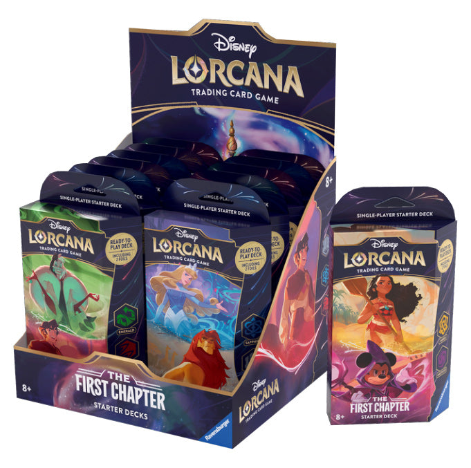 DISNEY LORCANA STARTER DECK DISPLAY 12CT (1)