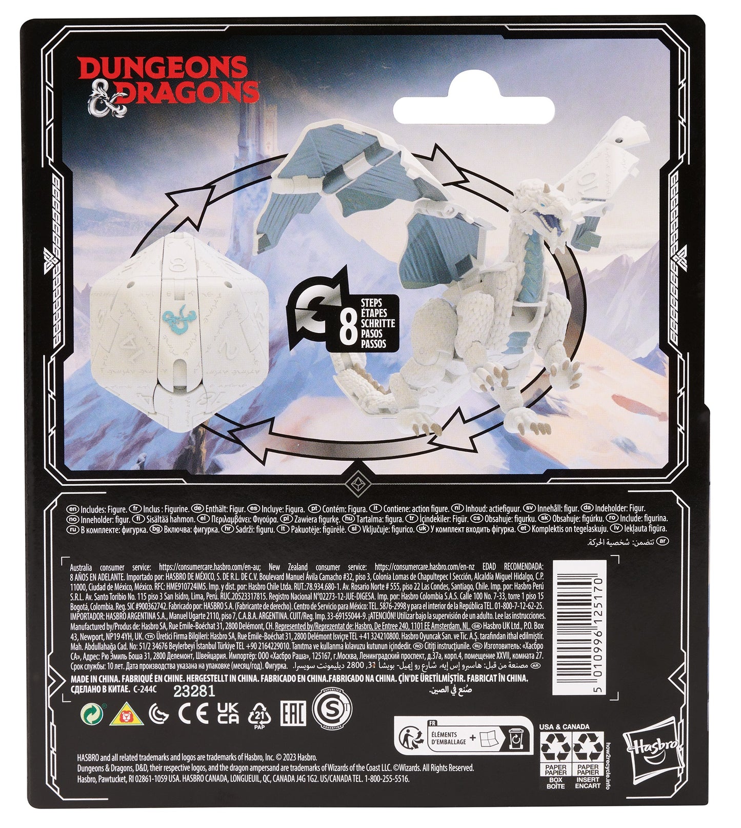 DND DICELINGS WHITE DRAGON (6)