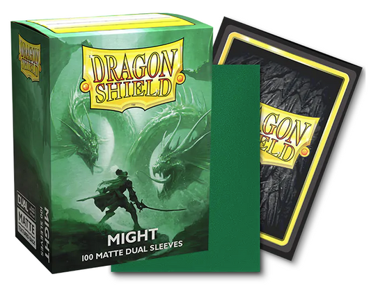 DRAGON SHIELD SLEEVES DUAL MATTE MIGHT 100CT (50)