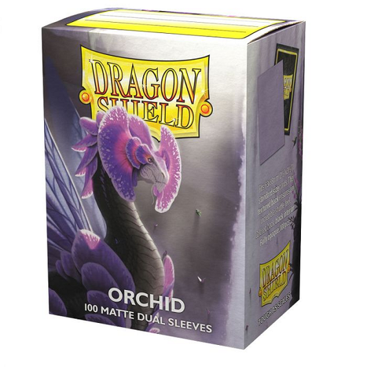 DRAGON SHIELD SLEEVES DUAL MATTE ORCHID 100CT (50)