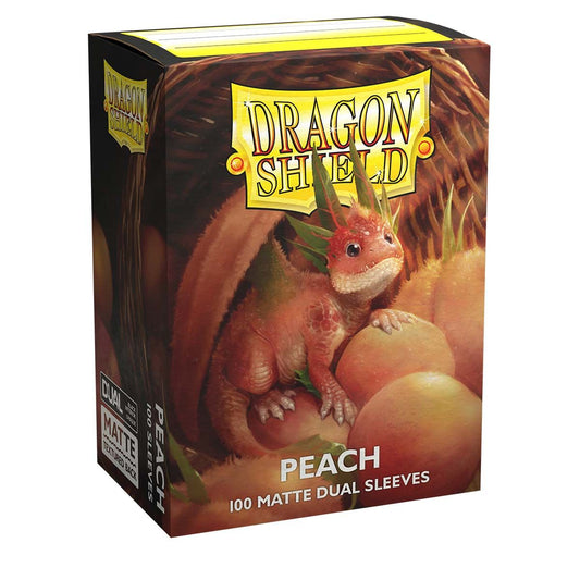 DRAGON SHIELD SLEEVES DUAL MATTE PEACH 'PIIP' (50)