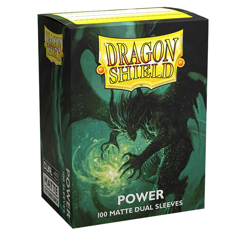 DRAGON SHIELD SLEEVES DUAL MATTE POWER 100CT (50)
