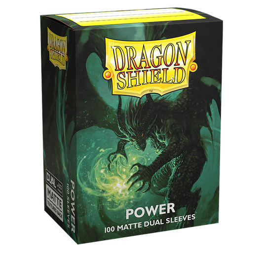 DRAGON SHIELD SLEEVES DUAL MATTE POWER 100CT (50)