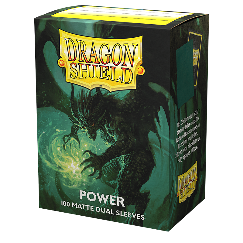 DRAGON SHIELD SLEEVES DUAL MATTE POWER 100CT (50)