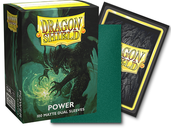 DRAGON SHIELD SLEEVES DUAL MATTE POWER 100CT (50)