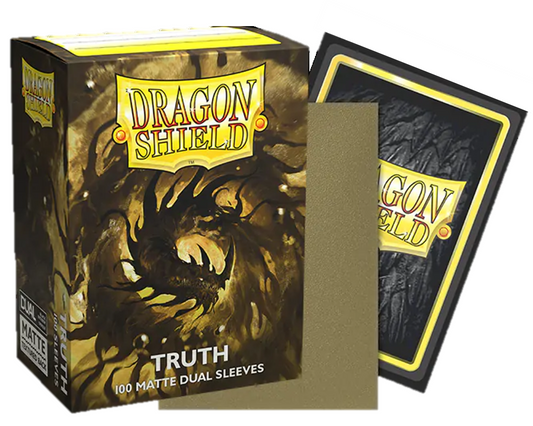 DRAGON SHIELD SLEEVES DUAL MATTE TRUTH 100CT (50)
