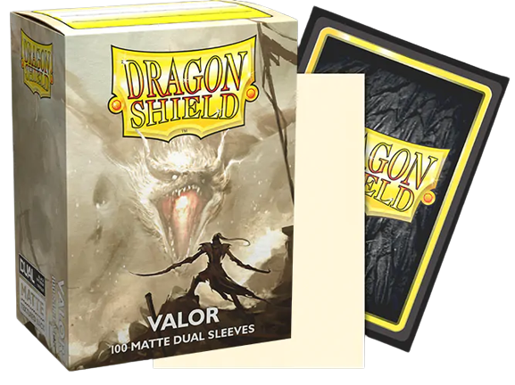 DRAGON SHIELD SLEEVES DUAL MATTE VALOR 100CT (50)