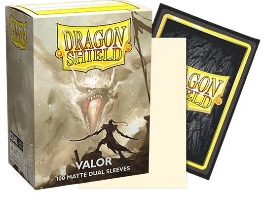 DRAGON SHIELD SLEEVES DUAL MATTE VALOR 100CT (50)