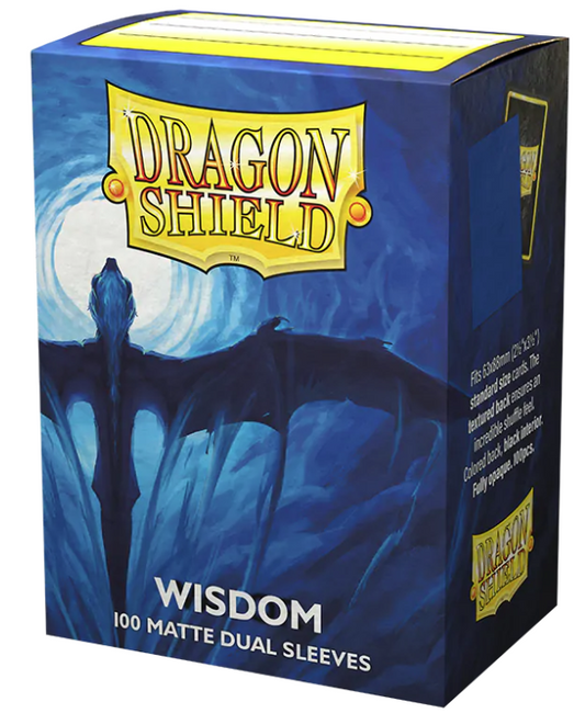 DRAGON SHIELD SLEEVES DUAL MATTE WISDOM 100CT (50)