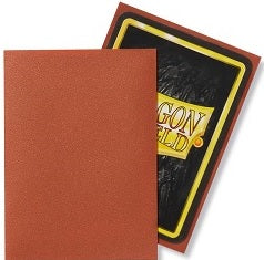 DRAGON SHIELD SLEEVES MATTE COPPER 100CT (10/50)