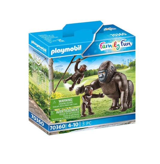 Gorilla with Babies