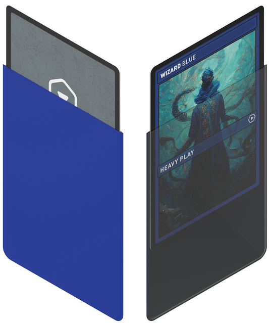 HP CURV SLEEVES WIZARD BLUE STANDARD 100CT (40)