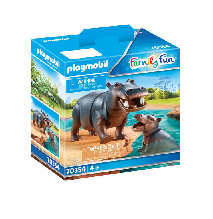 Hippo with Calf